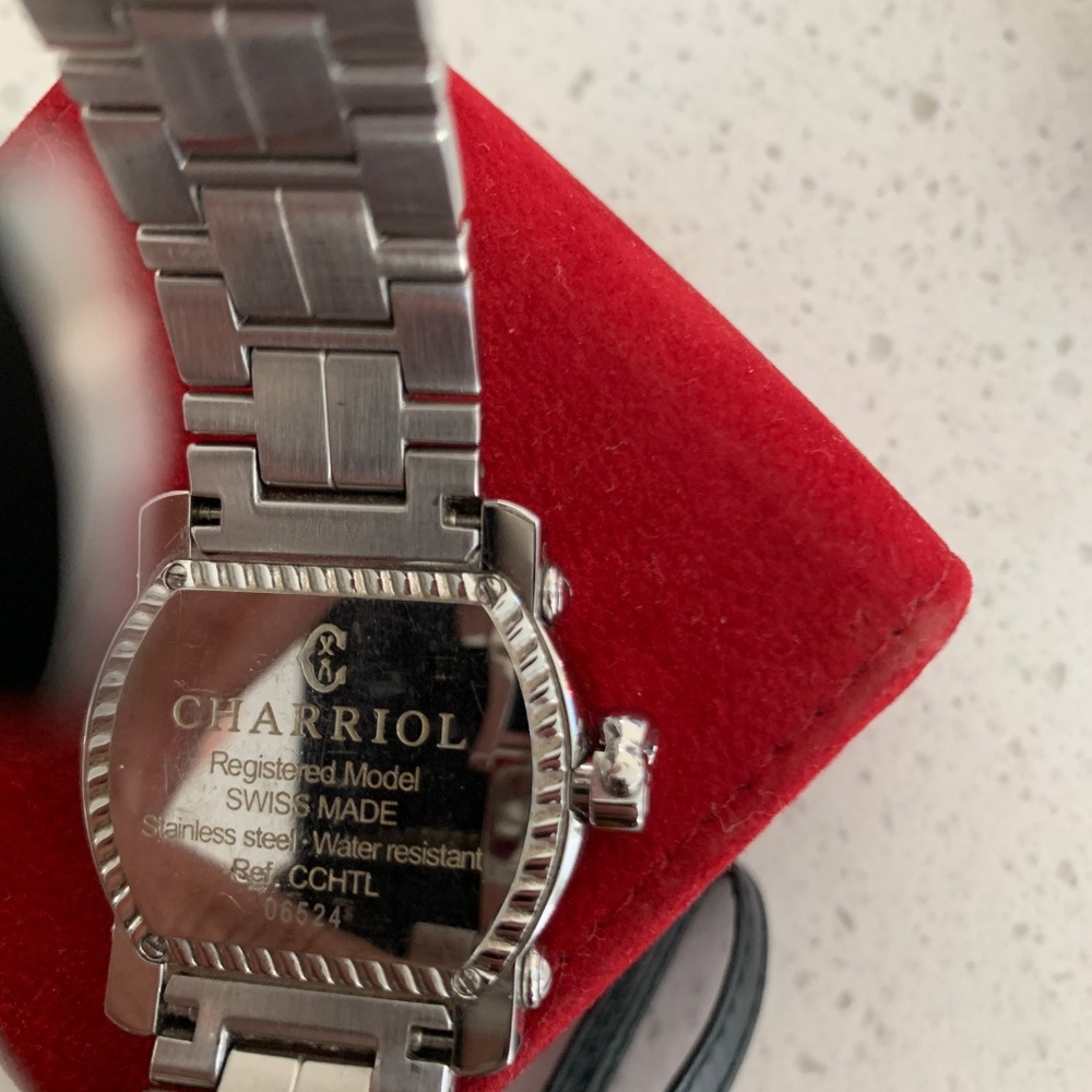 Charriol SS deployment clasp watch - Picture 2 of 3